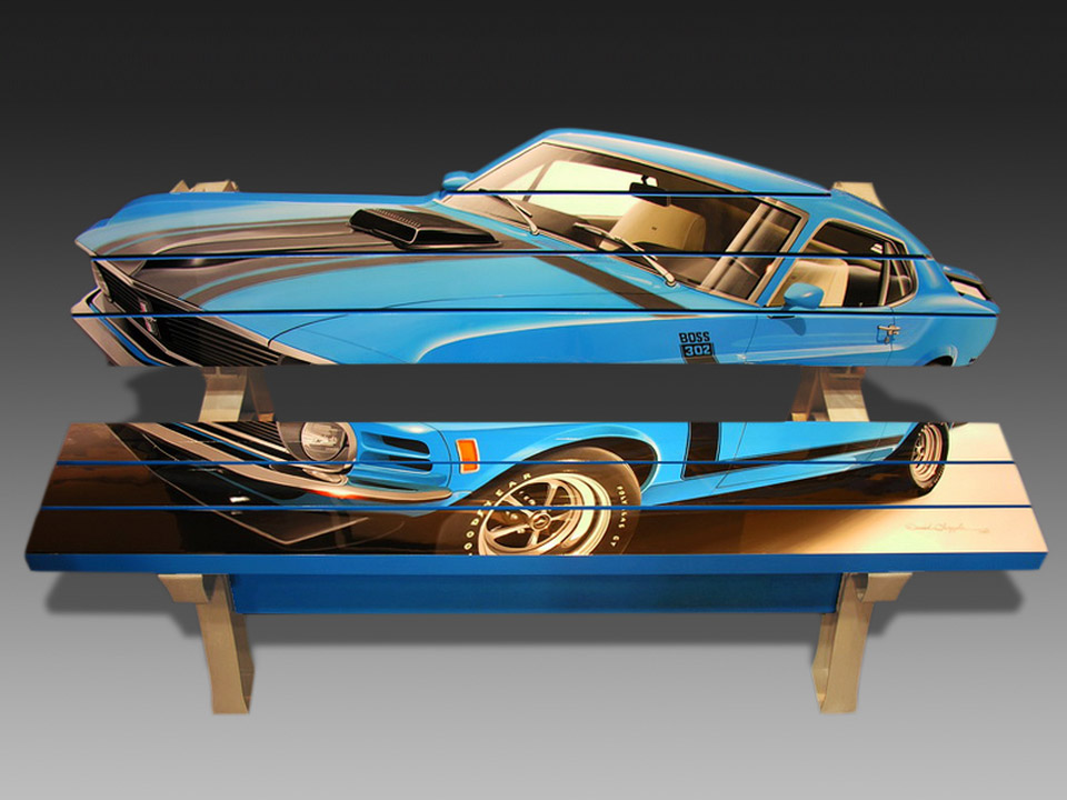 Boss 302 Mustang Bench