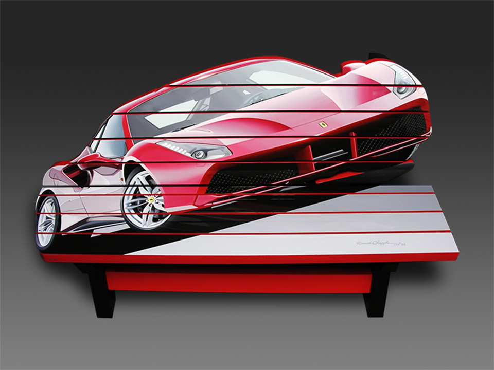 Ferrari 488 Bench