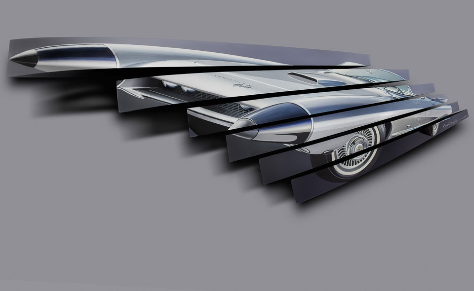 1959 Cadillac Cyclone Wall Sculpture