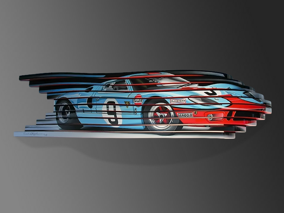 GT40 Wall Sculpture