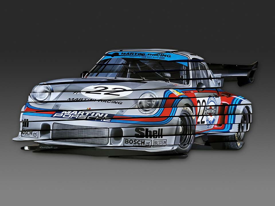Martini 911 Wall Sculpture