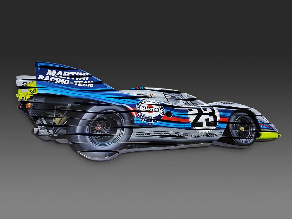 Martini 917 K Wall Sculpture