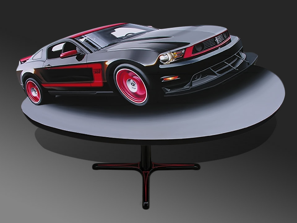 Laguna Seca Mustang Table